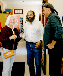 Nia presenting her story